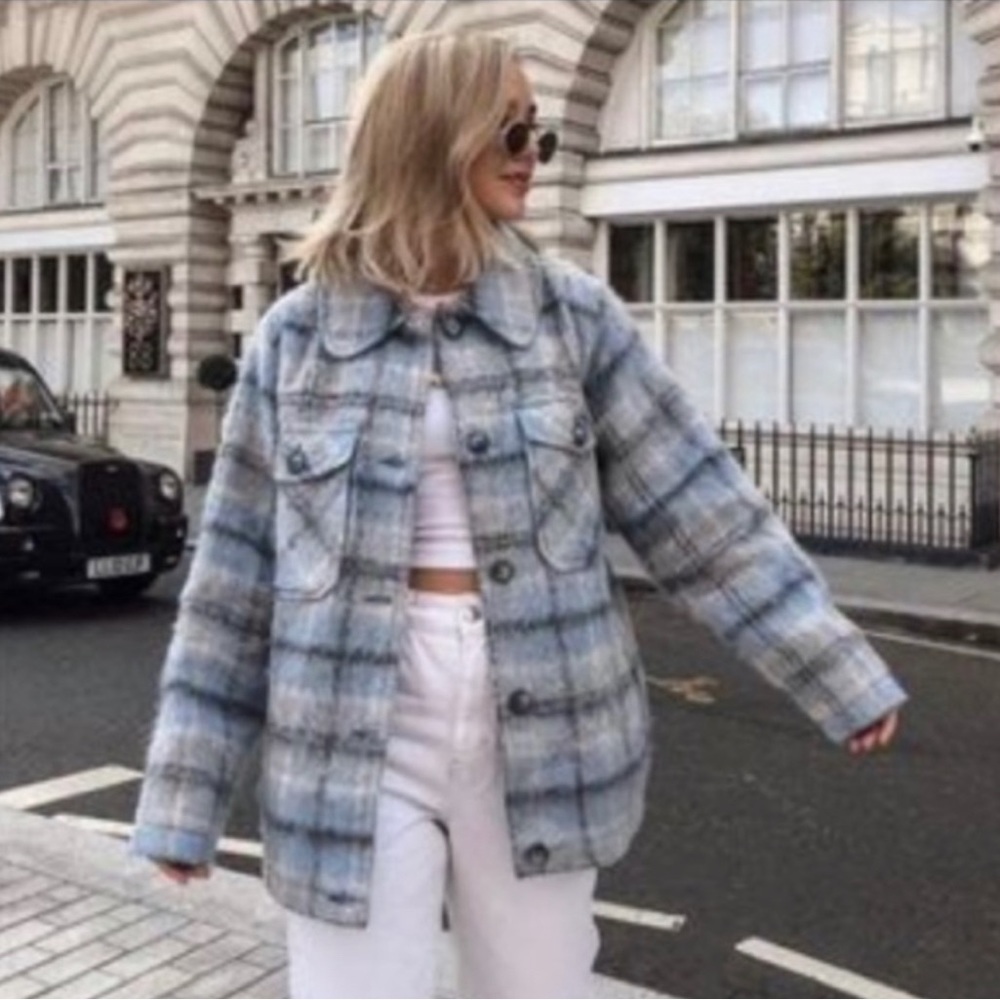 TopShop Plaid Jacket